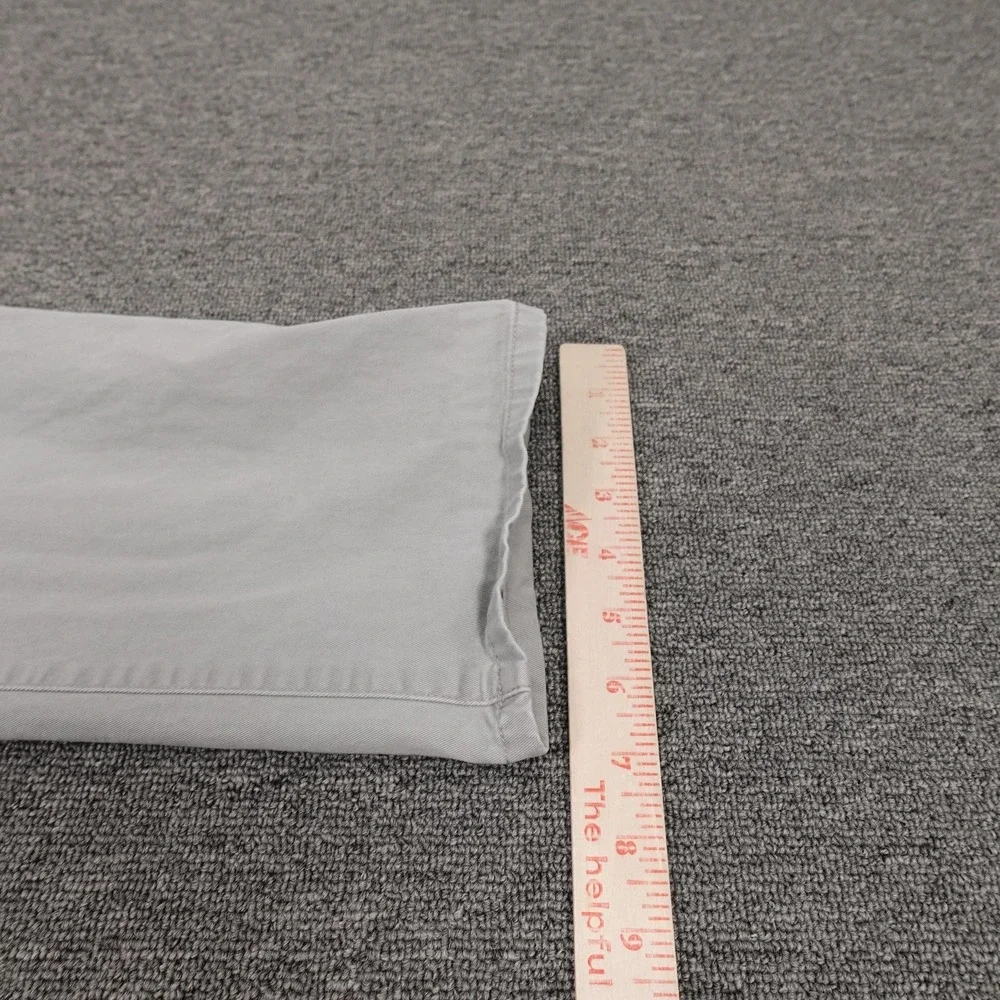 Bonobos Chino‎ Pants Mens 32x29 Gray Slim Fit Flat Front Casual Workwear